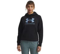 Damen-Sweatshirt ohne Reißverschluss Under Armour RIVAL FLEECE SHIMMER HOODIE W schwarz 6003710-007 - S