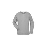 Damen Sweatshirt Raglanärmel "JN8021" - James & Nicholson Grey-Heather L