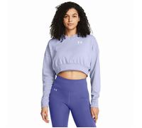 Damen-Sweatshirt Under Armour Rival Terry OS Crop Crw Größe: L / Farbe: hellblau