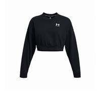 Damen-Sweatshirt Under Armour Rival Terry OS Crop Crw Größe: L / Farbe: schwarz