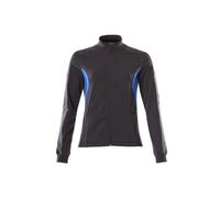 Damen Sweatshirt Zip "Accelerate" 18494-962 - Mascot Azurblau/Schwarzblau ONE / XL