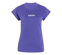 Damen T-Shirt adidas Essentials Linear Violet M