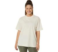 Damen T-Shirt Asics Logo - Beige (L)