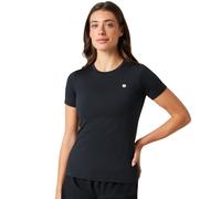 Damen T-Shirt Björn Borg Ace Slim - black beauty - Schwarz (S)