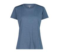 CMP Damen T-Shirt Space L802 – Funktionsshirt Dry Function, leicht & atmungsaktiv – Gr. L (42) Blau