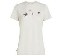 Merino 150 Tech Lite SS Tee Bird Transit Women L beige - ecru heather