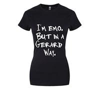 Damen T-Shirt I'm Emo But In A Gerard Way schwarz