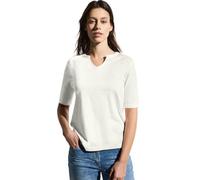 CECIL Damen B322917 T-Shirt im Tunika-Look, Vanilla White, XXL