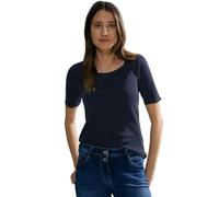 Cecil Damen T-Shirt Lena universal blue S