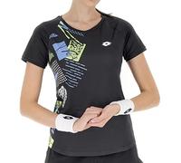 Damen T-Shirt Lotto Tech I D5 Tee - all black - Schwarz (XS)