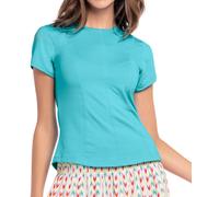Damen T-Shirt Lucky in Love Desert Vibes Center Court - sky - Blau (XS)