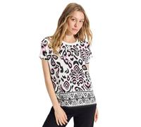 T-Shirt CECIL Gr. XL (44), weiß (vanilla white) Damen Shirts (85158814-XL) vanilla white