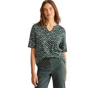 CECIL Damen B322918 T-Shirt mit Minimal Print, Slate Khaki, XS