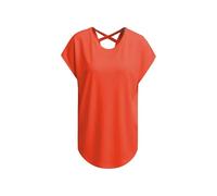 Kurzarmshirt SMITH & SOUL, Damen, Gr. S, rot (chili), Material: 70% Modal, 30% Polyester, unifarben, regular fit normal, angeschnitten, Shirts, mit überschnittenen Schultern (32715517-S) chili