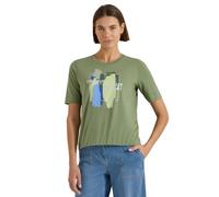 Damen T-Shirt mit Rundhals und Frontprint