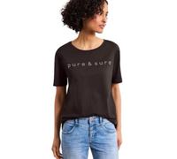 Damen T-Shirt mit Rundhals und Schmucksteinen