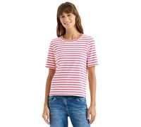 Damen T-Shirt mit Rundhals und Streifen