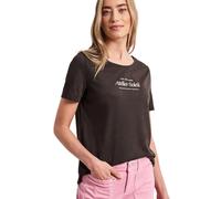 Damen T-Shirt mit Rundhals und Wording