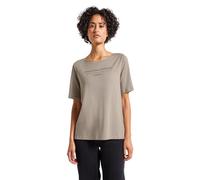 Street One Frauen T-Shirt mit Wording in Beige, Gr: 40