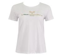 Damen T-Shirt Monte-Carlo Rolex Masters ROLEX - white - Weiß (M)