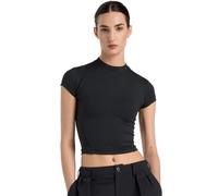 Damen T-Shirt New Balance Define Fitted - black - Schwarz (S)