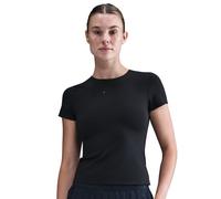 Damen T-Shirt Nike Form Short Sleeve - black/smoke grey/dark smoke grey - Schwarz (M)