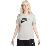 NIKE Sportswear Essentials Logo T-Shirt Damen 063 - dk grey heather XS