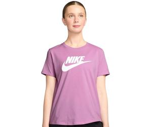 Damen T-Shirt Nike Sportswear Essentials - pink/white - Lila (L)