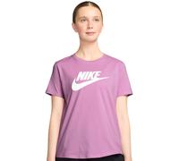 NIKE Sportswear Essentials Logo T-Shirt Damen 503 - lt magenta/white M