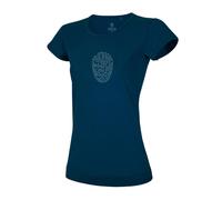 Ocun Fingerprint Short Sleeve T-shirt Blau S Frau (Herstellerartikelnummer: 5246-BLUEMOONOC-S)