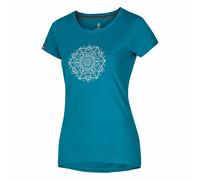 Damen T-Shirt Ocún Classic T Women Blue Mandala XS