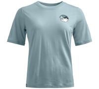 Damen-T-Shirt Ortovox 140 Cool Round Landscape T-shirt Größe: L / Farbe: grau