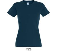 Damen T-Shirt (petroleum blue M)
