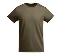 Damen T-Shirt Rundhals in 14 Farben Model Breda von Roly Eco Grün (Army) XXL