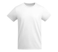 Damen T-Shirt Rundhals in 14 Farben Model Breda von Roly Eco Weiss 3XL