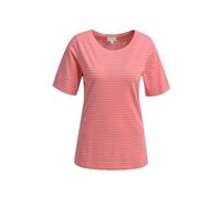 Damen T-Shirt Streifen mit U-Boot-Ausschnitt