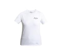 Damen T-Shirt Women JD Lettering White Weiß, S S weiß