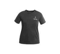 Damen T-Shirt Women Rose Fade Out Black Schwarz, S S schwarz