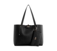 Damen Tasche Guess, Shopper brenton pochette,GUESS ECO BRENTON TOTE, HWEVG839023-BLA, Schwarz,