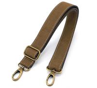 Damen Taschengriffe Taschenhenkel Schulterriemen Riemen Schultergurt Henkel Taschengurt Trageriemen, Ersatz-Riemen mit Karabinerhaken Für Handtaschen oder Taschen aller Art, 1 Stück (braun/dunkelblau)