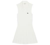 Damen Tenniskleid Lacoste Stretch Tennis - Weiß (L)