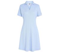 Damen Tenniskleid Tommy Hilfiger Lyocell Open Neck F&F Polo - Blau (XS)