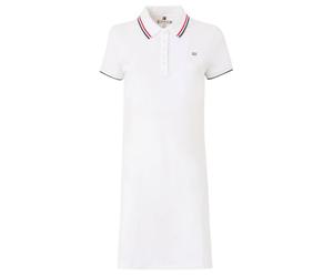Damen Tenniskleid Tommy Hilfiger Sportify Femmine Regular Polo - Weiß (XS)