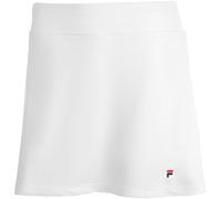 Damen Tennisrock Fila Skort Anna W - white/blue print comb - Weiß (S)