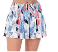 Damen Tennisrock Lucky in Love Snake Rattle N' Roll Long Snake Point Smocked - bluemarine - Blau, Mehrfarbig (XL)