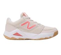 Damen-Tennisschuhe New Balance Coco Delray - bisque/urgent red - Beige (39)