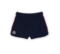 Damen Tennisshorts Lacoste Tennis Heritage Stretch Pique - navy blue/white - Blau (XXS)