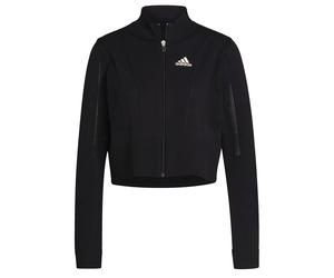 Damen Tennissweatshirt Adidas Primeblue Primeknit W - Schwarz (L)