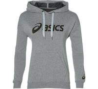 Damen Tennissweatshirt Asics Big Asics OTH W - mid grey heather/dark grey - Grau (S)