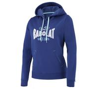 Damen Tennissweatshirt Babolat Exercise Hood Sweat Women - estate blue - Blau (L)